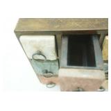 12-Drawer Stone Front Small Chest. 10"x5.5"x9"