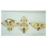 Vintage Talavera Wall Planters and Sconce