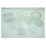 Crystal Compote Dishes, Trinket Boxes and More