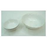 Vintage Johnson Brothers Regency Canterbury bowl, Homer Laughlin China bowl