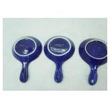 Cobalt Blue Syracuse China  fish handled serving dish, 10" x6"