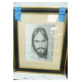 Art Collection. Abstract, Jesus, Chickens, "Love-Honor-Cherish" Sign