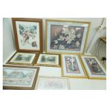 Framed Floral/Garden Prints. Home Interior Style Prints