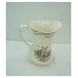 Johnson Brothers Old Britain Castles Pitchers Featuring Brown Transferware. 10"x6"x10"