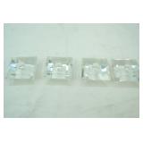 Lead Crystal Taper Candle Holders