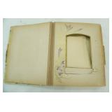 Vintage Victorian Photo Album 8"x 11"