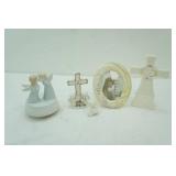 Belleek Parian China Celtic Cross, Vintage K