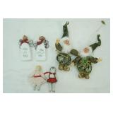 Santa Fairy Figurines and Other Christmas Figurines, Wooden Angles