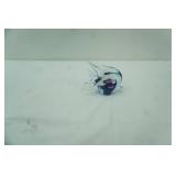 Vintage Murano-Style Art Glass Angel Fish Aquarium Figurine. 5"x4.5"