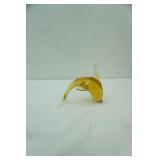 V. Nason & Co. Murano Italy (sticker) Hand-Blown Art Glass Dolphin Figurine (one tailfin is broke off)