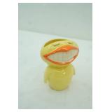 Vintage John Todd Ceramic Happy Face Bird Planter