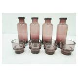 Tiffin Franciscan Footed Green Glasses