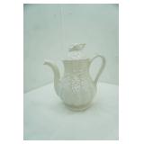 Vintage Red Cliff Ironstone Coffee/Tea Pot in the "Grape" Pattern