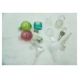 Variety of Glass Orbs & Glass Decanter Stoppers
