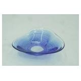 Hand-Blown Art Glass Bowl by Artist Bettina Foothorap