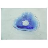 Hand-Blown Art Glass Bowl by Artist Bettina Foothorap