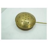 Antique Brass Bed Warmer