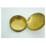 Antique Brass Bed Warmer