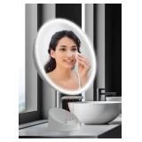 SPASTUDIO | Sharper Image  Waterproof Fogless Shower Mirror Bluetooth Speaker