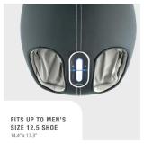 Brookstone |  FS1 Shiatsu Foot Massager with Heat, Air Compression, Deep Kneading, 3 Programs