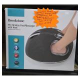 Brookstone |  FS1 Shiatsu Foot Massager with Heat, Air Compression, Deep Kneading, 3 Programs