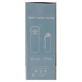 Water Bottle Duo Pack - Blue & Green - (1) 64 oz & (1) 27 oz (View Photos)