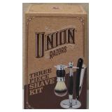Union Razors - Three Piece Shave Kit **NEW