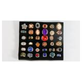 Costume Ring Lot of 36