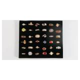 Costume Ring Lot of 36