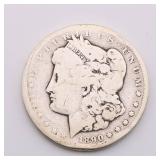 1890-CC Morgan Silver Dollar