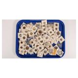 Large Lot of 2x2 Foreign Coins