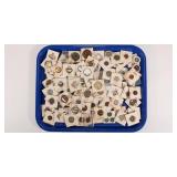 Large Lot of 2x2 Foreign Coins