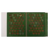 Lot of 2 Large Penny Books - Flying Eagle, Wheat, Lincoln