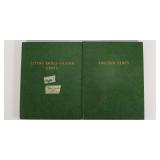 Lot of 2 Large Penny Books - Flying Eagle, Wheat, Lincoln