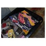 Model Kit Parts and Pinewood Derby Cars