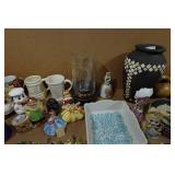 Assorted Glassware and Home Décor