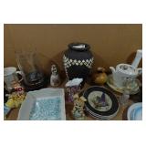 Assorted Glassware and Home Décor