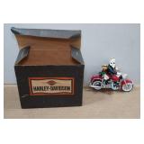 Harley Davidson Santa Ornament