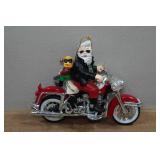 Harley Davidson Santa Ornament
