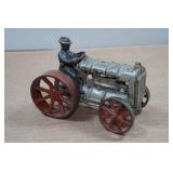 Vintage Cast Iron Fordson Toy Tractor