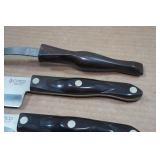 Vintage Cutco Knives and Slotted Spoon