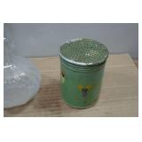 Antique Barber Bottles and Shaker