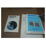 Vintage Panasonic FM/AM Stereo Portable Radio