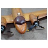 Wooden Model Airplane