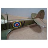 Wooden Painted Model Airplane