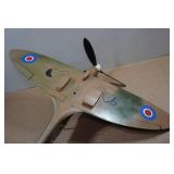 Wooden Painted Model Airplane