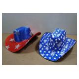 *2* Party Cowboy Hats