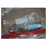 Assorted Collectibles - Watches, Toys, Belt Buckle, Elgin Alarm Clock