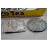 Vintage Bottle Openers and Belt Buckles