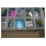 Assorted Collectibles - Patches, Coca-Cola Minis, Pins, Lighters